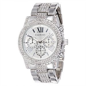 Silver Bebe watch